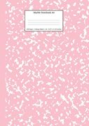 Marble Notebook a4: Pink Marble College Ruled Journal (School Exercise Books a4) (en Inglés)