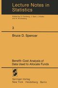 benefit-cost analysis of data used to allocate funds (en Inglés)