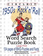 Circle It, 1950s Rock'n'Roll, Word Search, Puzzle Book (en Inglés)