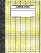 Graph Paper Composition Notebook: Math and Science Lover Graph Paper Cover Watercolor (Quad Ruled 4 squares per inch, 100 pages) Birthday Gifts For Ma (en Inglés)