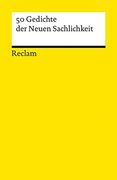 50 Gedichte der Neuen Sachlichkeit (en Alemán)