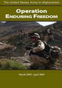 Operation Enduring Freedom March 2002-April 2005 (en Inglés)