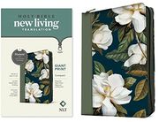 Nlt Compact Giant Print Zipper Bible, Filament-Enabled Edition (Leatherlike, Magnolia Sage Green, red Letter) [no Binding ] 