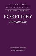 Porphyry Introduction (Clarendon Later Ancient Philosophers) (en Inglés)