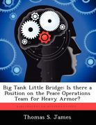 big tank little bridge: is there a position on the peace operations team for heavy armor? (en Inglés)