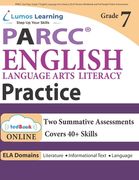 PARCC Test Prep: Grade 7 English Language Arts Literacy (ELA) Practice Workbook and Full-length Online Assessments: PARCC Study Guide (en Inglés)