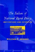 the failure of national rural policy: institutions and interests (en Inglés)