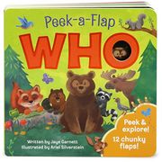 Who: Peek-A-Flap Board Book (en Inglés)