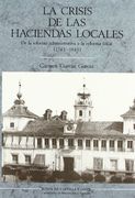 La crisis de las haciendas locales: de la reforma administrativa a la (Estudios de historia)