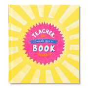 Teacher, I Made a Book for You (en Inglés)