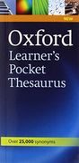 Oxford Learner's Pocket Thesaurus (Oxford Learners Pocket Dictionary) - 9780194752046 (en Inglés)