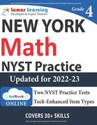 New York State Test Prep: 4th Grade Math Practice Workbook and Full-length Online Assessments: NYST Study Guide (en Inglés)
