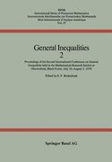 general inequalities 2: proceedings 2.intern. conference, oberwolfach, 30.7.5.8.1978 (en Inglés)