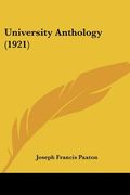 university anthology (1921)