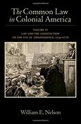 The Common law in Colonial America: Volume iv: Law and the Constitution on the eve of Independence, 1735-1776 (Hardback) (en Inglés)