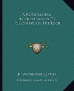 a rosicrucian interpretation of pope's rape of the lock (en Inglés)