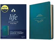 Kjv Life Application Study Bible, Third Edition, Large Print (Red Letter, Leatherlike, Teal Blue) 