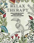Relax therapy: mandalas coloring books for adults coloring for mindfulness design to relax and free your mind. (en Inglés)