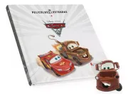 Set Libro Cars 2 + Figura Mate / Disney Pixar