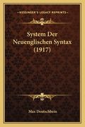 System Der Neuenglischen Syntax (1917) (in German)