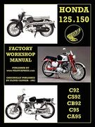 honda motorcycles workshop manual 125-150 twins 1959-1966 (en Inglés)