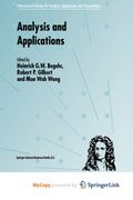 Analysis and Applications - ISAAC 2001 (en Inglés)