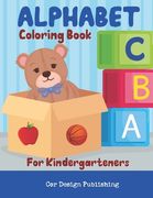 Alphabet Coloring Book For Kindergarteners: Fun ABC Letters And Animals For Kids To Color (en Inglés)