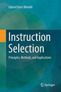 Instruction Selection: Principles, Methods, and Applications (en Inglés)