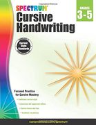 Spectrum Cursive Handwriting, Grades 3 - 5 (en Inglés)