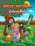 Jesus' Miracles Coloring Book Full Size: Full Size (en Inglés)