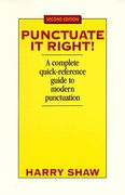 Punctuate it Right (en Inglés)
