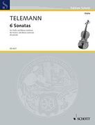 SONATAS 6 VN/PF              TELEMANN