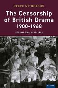 The Censorship of British Drama 1900-1968: Volume 2: 1933-1952 (en Inglés)