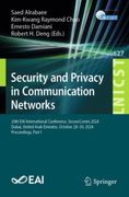 Security and Privacy in Communication Networks. 20th EAI International Conference, SecureComm 2024, Dubai, United Arab Emirates, October 28–30, 2024, Proceedings, Part I
