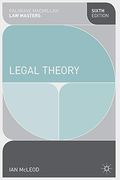 Legal Theory (Macmillan law Masters) (en Inglés)