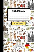 SAT German: Create your own SAT German vocabulary Flash cards. Includes Spaced Repetition and Lapse Tracker (480 cards) (en Inglés)