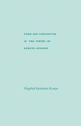 Form and Convention in the Poetry of Edmund Spenser: Selected Papers From the English Institute (en Inglés)