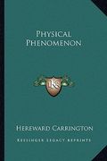physical phenomenon (en Inglés)