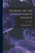 Journal of the Lepidopterists' Society; v.63: no.1 (2009) (en Inglés)
