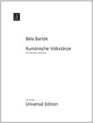 roumanian folk dances: for clarinet and piano (en Inglés)