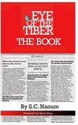 Eye of the Tiber: The Book (en Inglés)