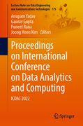 Proceedings on International Conference on Data Analytics and Computing: Icdac 2022 (en Inglés)