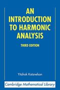 An Introduction to Harmonic Analysis 3rd Edition Paperback (Cambridge Mathematical Library) (en Inglés)