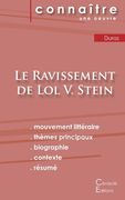 Fiche de lecture Le Ravissement de Lol V. Stein de Marguerite Duras (Analyse littéraire de référence et résumé complet) (en Francés)