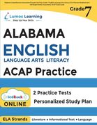 Alabama Comprehensive Assessment Program Test Prep: Grade 7 English Language Arts Literacy (ELA) Practice Workbook and Full-length Online Assessments (en Inglés)