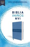 Biblia Para Niños Nvi, Texto Revisado 2022, Leathersoft, Azul Celeste, Comfort Print (in Spanish)