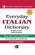 everyday italian dictionary,english-italian, italian-english (en Inglés)