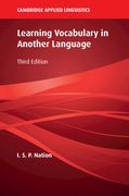Learning Vocabulary in Another Language (Cambridge Applied Linguistics) (en Inglés)