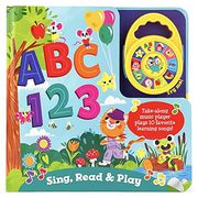 Abc 123 Sing, Read & Play - Children'S Deluxe Music Player toy and Board Book Set, Ages 1-5 (en Inglés)