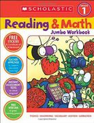 scholastic reading & math jumbo workbook grade 1 (en Inglés)